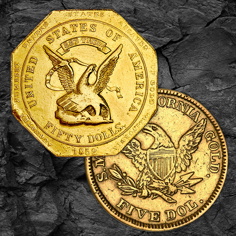 Tales From the Vault – Golden California: The Era of Private Coinage