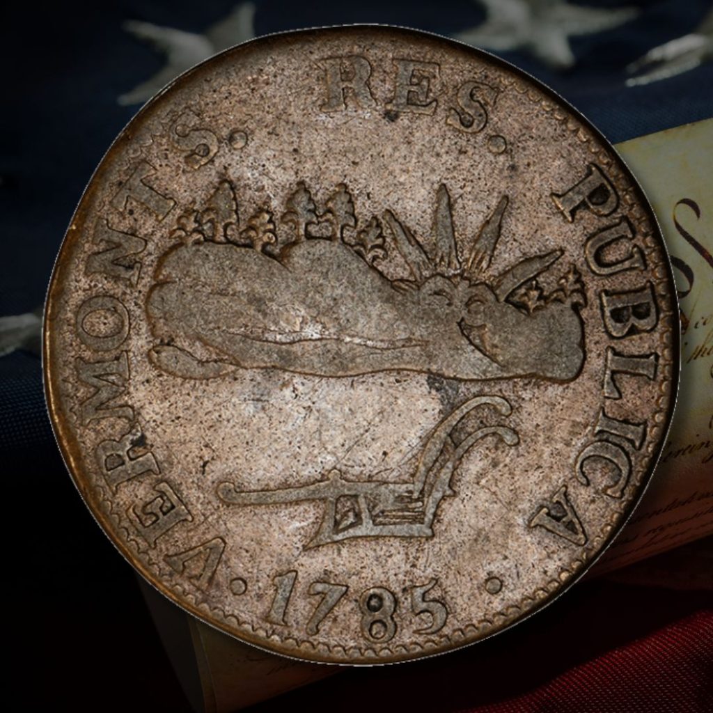 1785 | Vermont “Landscape-Type” Copper