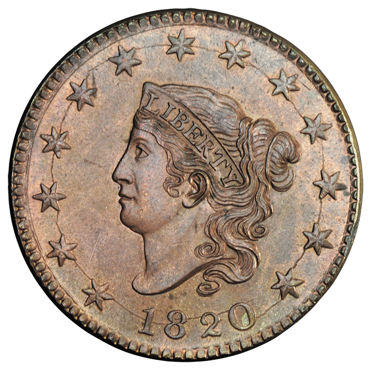 1820 | Large Date Matron Head Cent