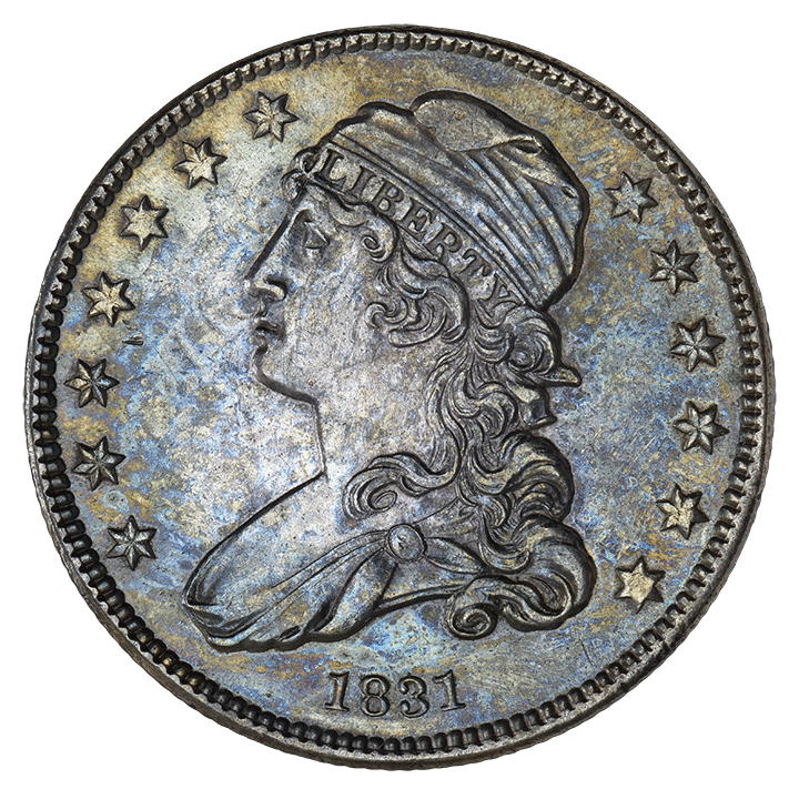 1831 | Capped Bust Quarter Dollar, Reduced Diameter