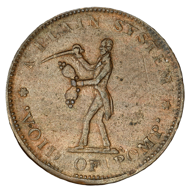 1834 | Satirical Hard Times Token